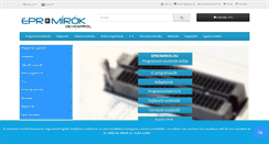 Desktop Screenshot of epromirok.hu